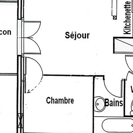 Luchon - T2 Pour 4 Pers. Avec Balcon Et Parking - Fr-1-313-185 Bagneres-de-Luchon